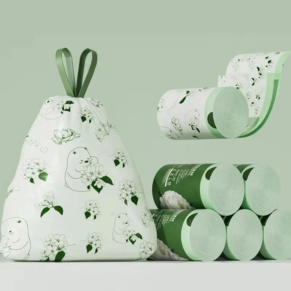 Eco Friendly Drawstring Rubbish Bags