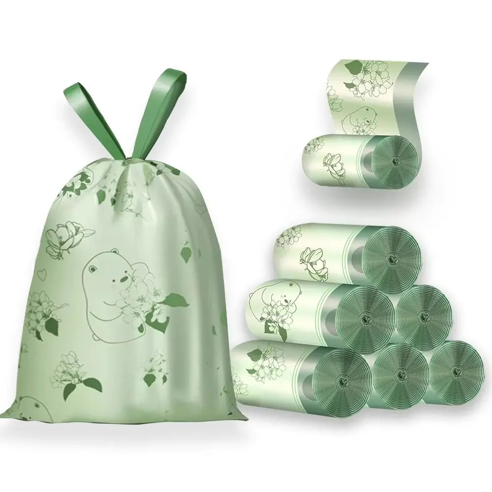 Eco Friendly Drawstring Rubbish Bags