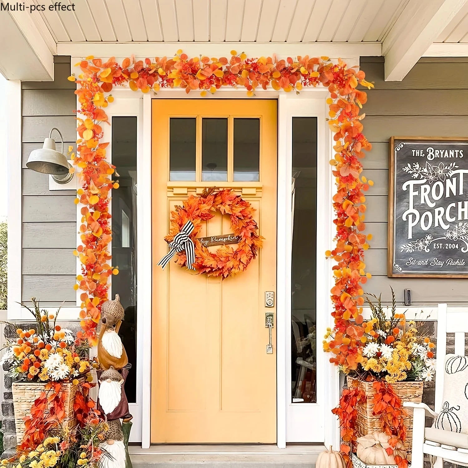Artificial Autumn Garland  - 5.9ft