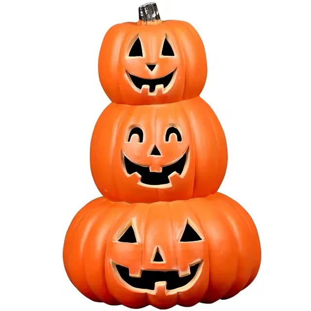 Halloween Glowing Pumpkins LED Lights - Battery Powered
