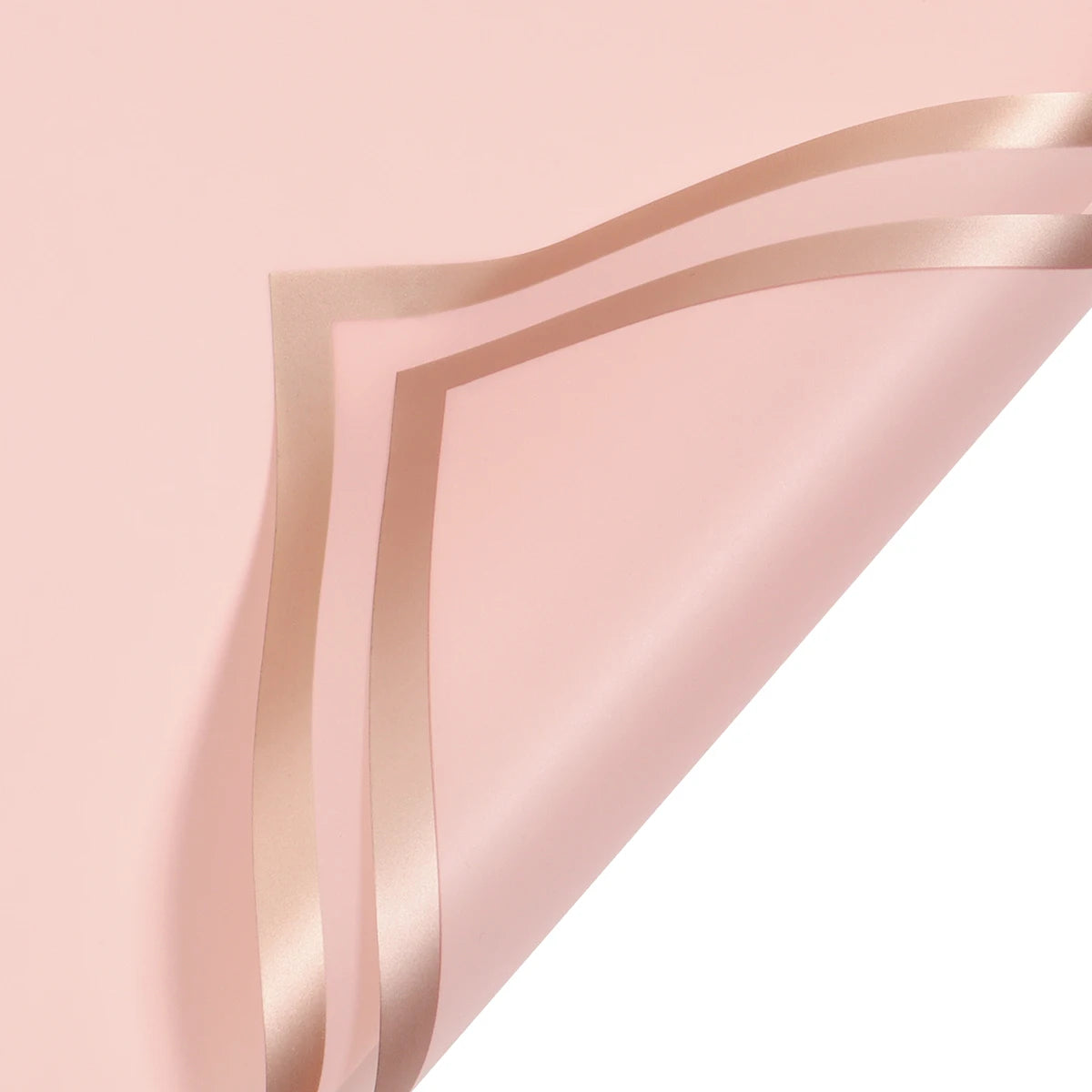 Waterproof Wrapping Paper With Golden Border - x20 Sheets