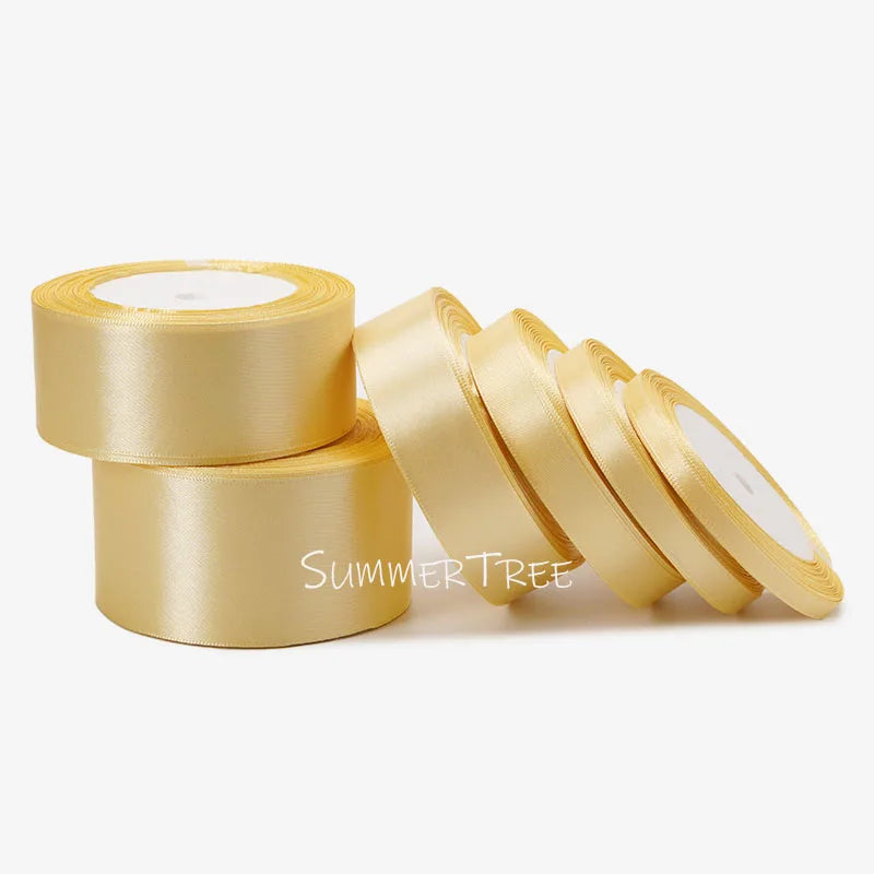 Satin Ribbon - Multiple Sizes