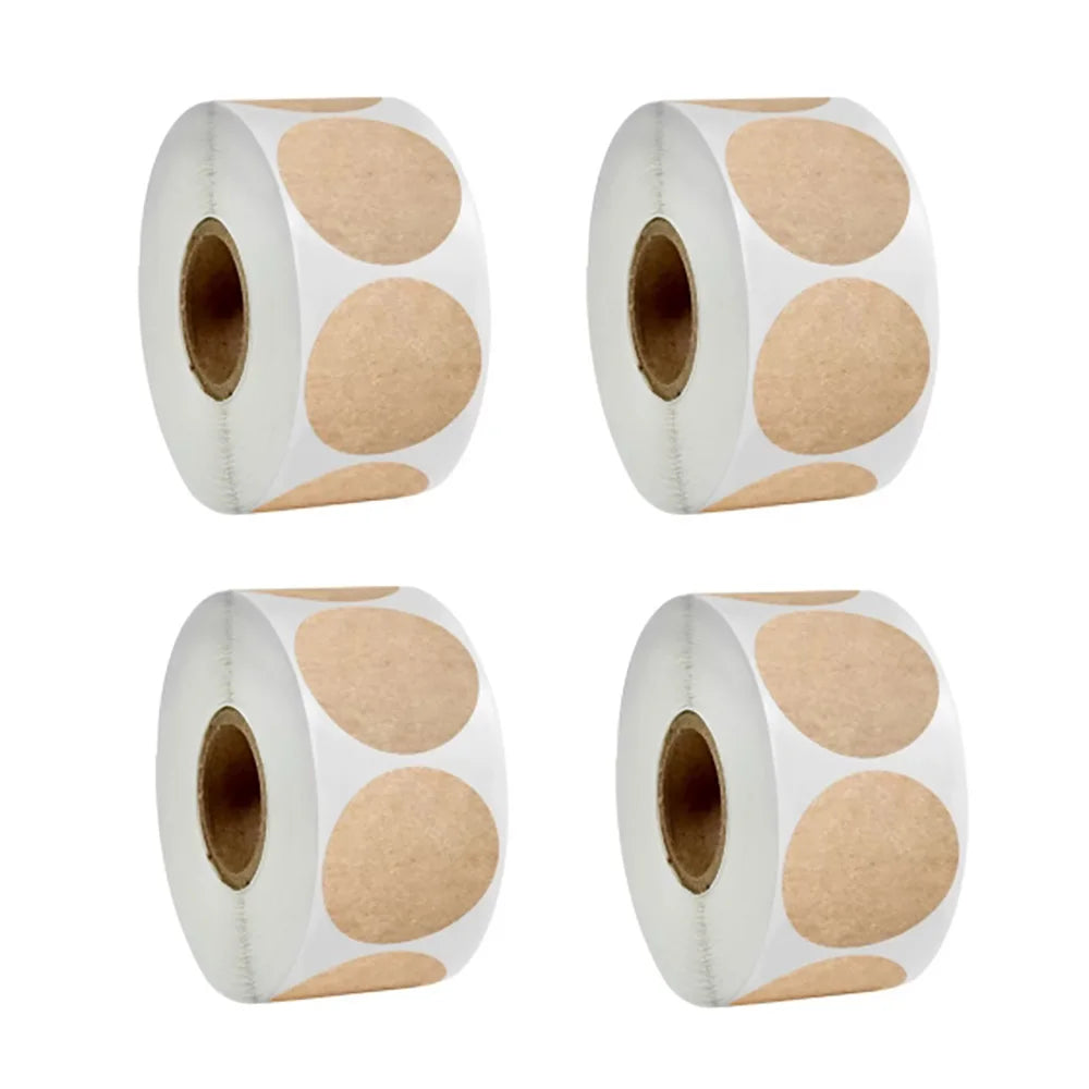 Self Adhesive Paper Labels - 2.5cm