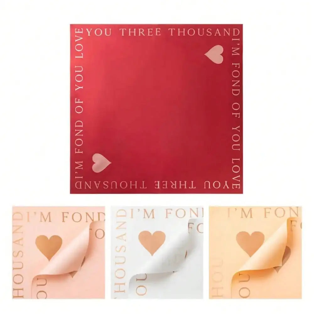 Bouquet Waterproof Wrapping Paper - X20